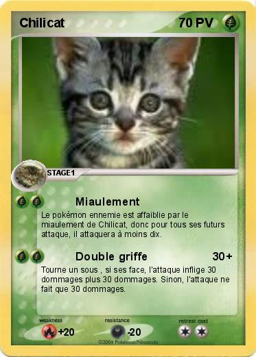 Pokemon Chilicat