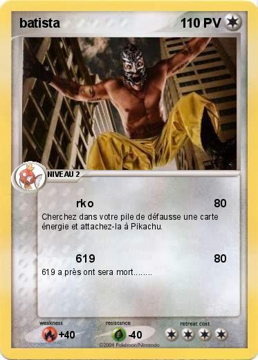 Pokemon batista