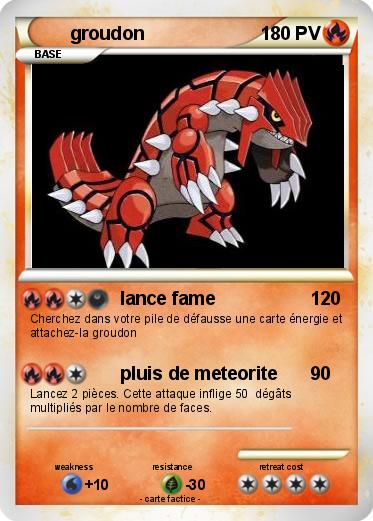 Pokemon groudon