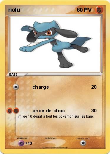 Pokemon riolu