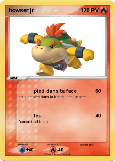 Pokemon bowser jr