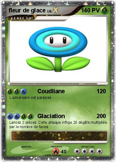 Pokemon fleur de glace