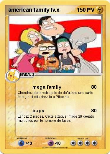 Pokemon american family lv.x