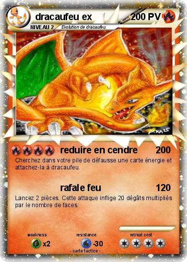 Pokemon dracaufeu ex