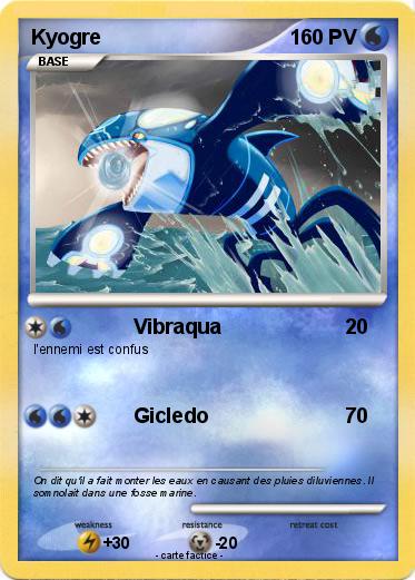 Pokemon Kyogre