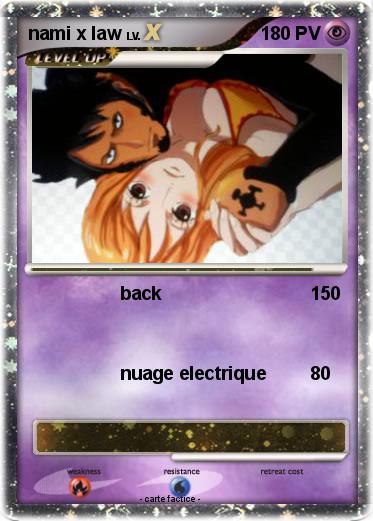 Pokemon nami x law