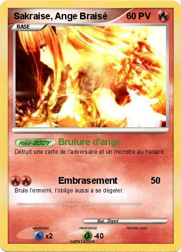 Pokemon Sakraise, Ange Braisé