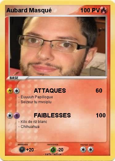 Pokemon Aubard Masqué