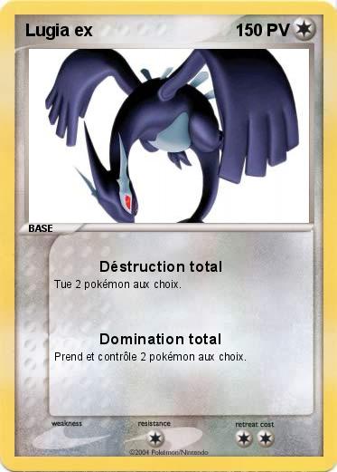 Pokemon Lugia ex 