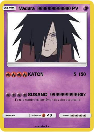 Pokemon Madara  99999999999