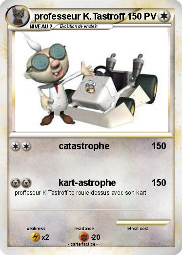 Pokemon professeur K.Tastroff