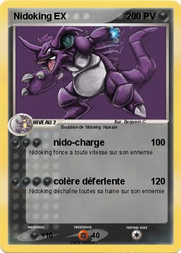 Pokemon Nidoking EX