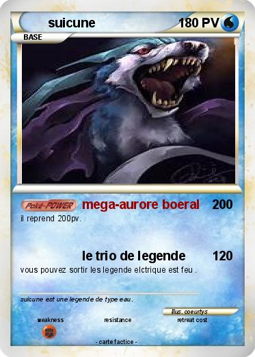 Pokemon suicune