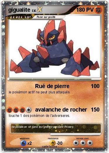 Pokemon gigualite