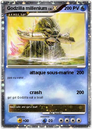 Pokemon Godzilla millenium