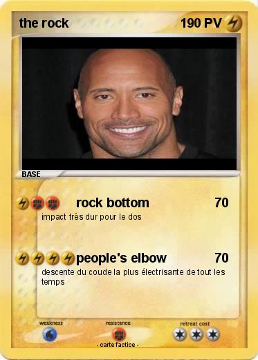 Pokemon the rock
