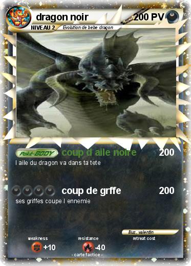Pokemon dragon noir