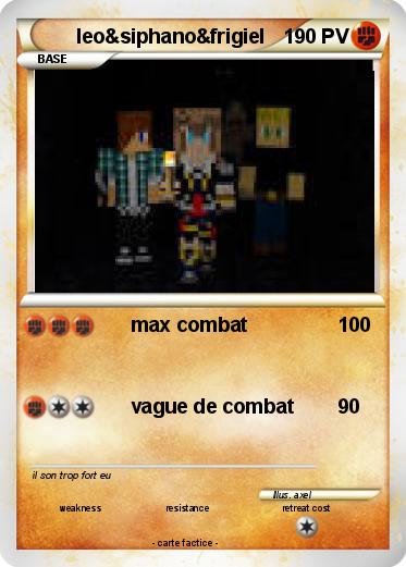 Pokemon leo&siphano&frigiel