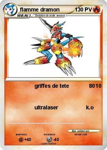 Pokemon flamme dramon