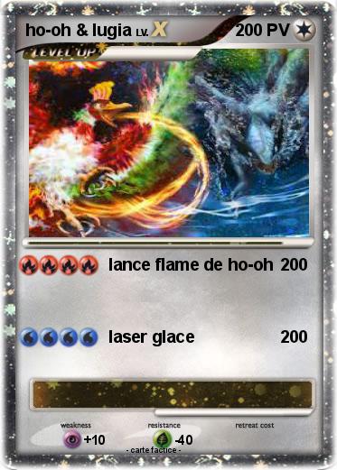 Pokemon ho-oh & lugia