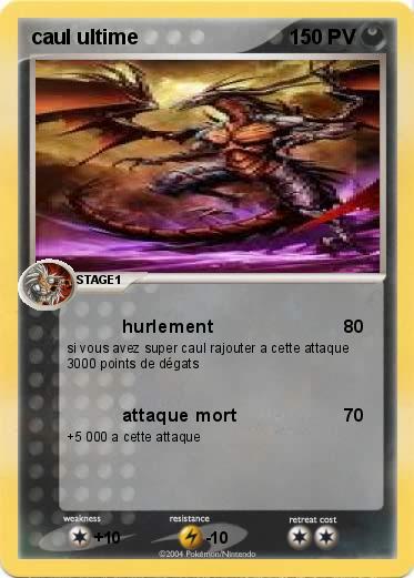 Pokemon caul ultime 