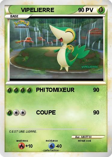 Pokemon VIPELIERRE