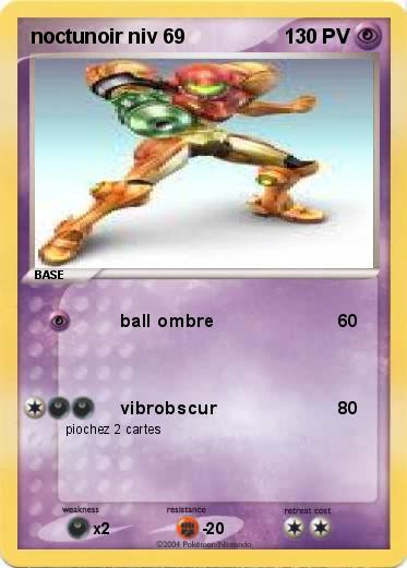 Pokemon noctunoir niv 69
