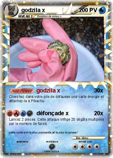 Pokemon godzila x