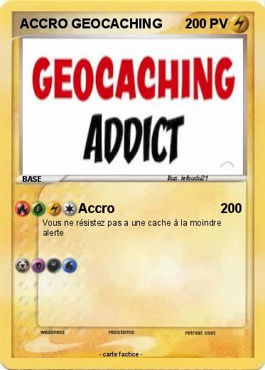 Pokemon ACCRO GEOCACHING