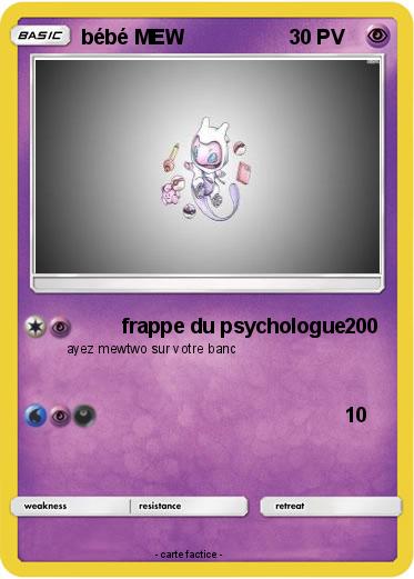 Pokemon bébé MEW