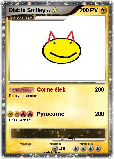 Pokemon Diable Smiley