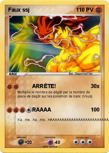 Pokemon Faux ssj