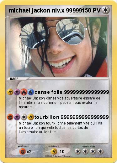 Pokemon michael jackon niv.x 99999
