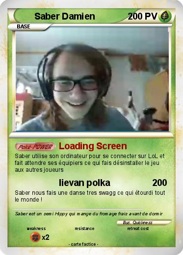 Pokemon Saber Damien