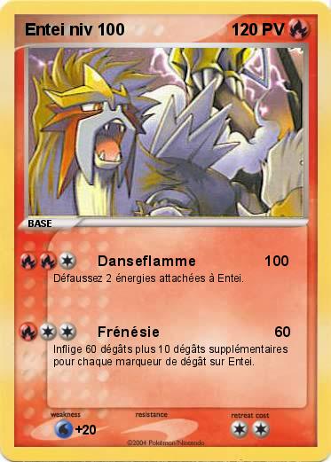 Pokemon Entei niv 100