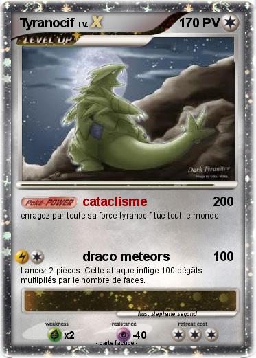 Pokemon Tyranocif