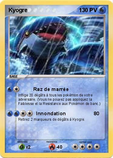 Pokemon Kyogre