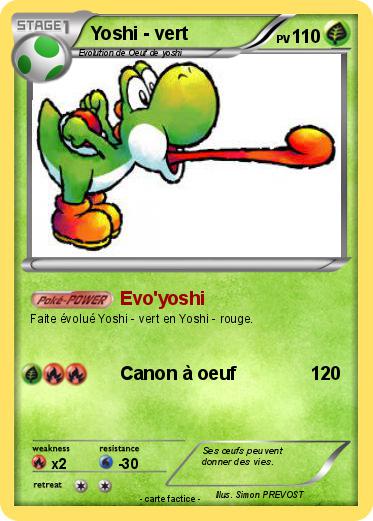 Pokemon Yoshi - vert