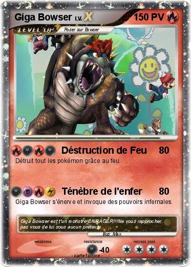 Pokemon Giga Bowser
