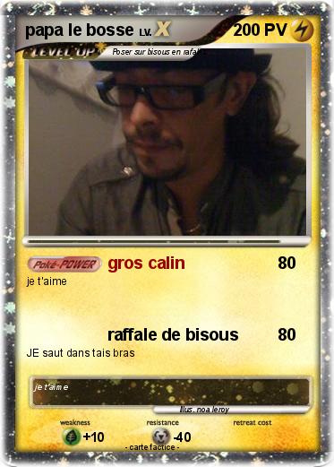Pokemon papa le bosse