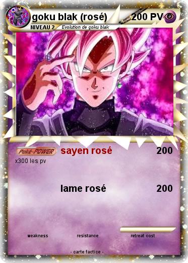 Pokemon goku blak (rosé)