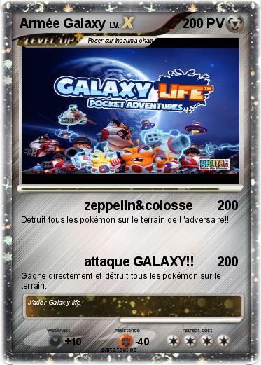 Pokemon Armée Galaxy