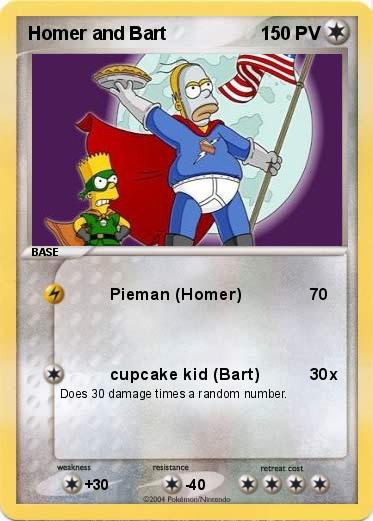 Pokemon Homer and Bart