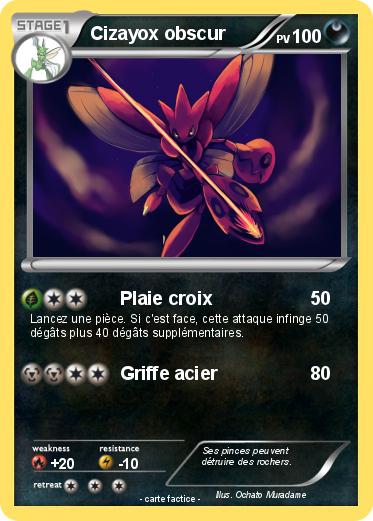 Pokemon Cizayox obscur