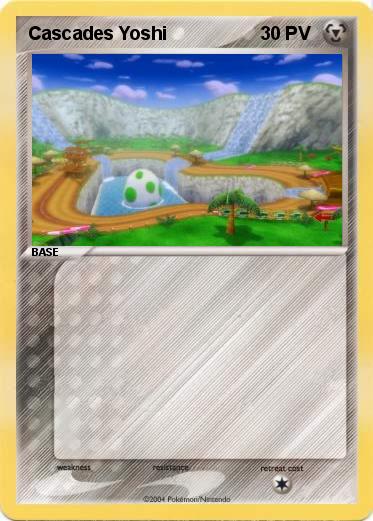 Pokemon Cascades Yoshi