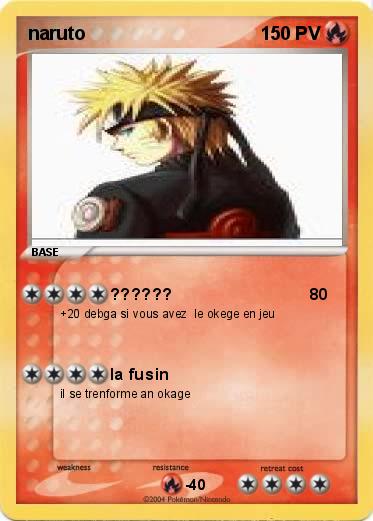 Pokemon naruto