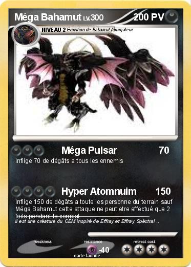 Pokemon Méga Bahamut