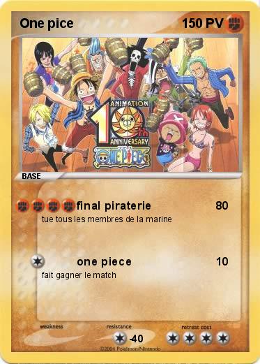 Pokemon One pice
