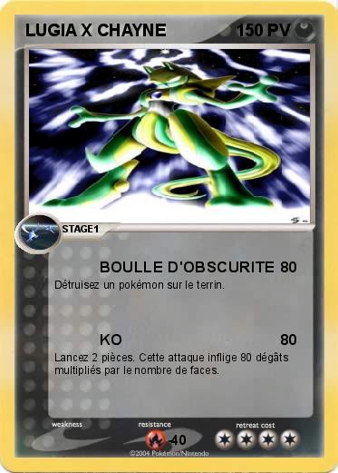 Pokemon LUGIA X CHAYNE
