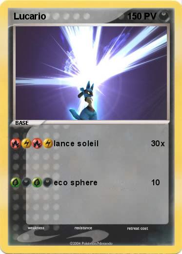 Pokemon Lucario